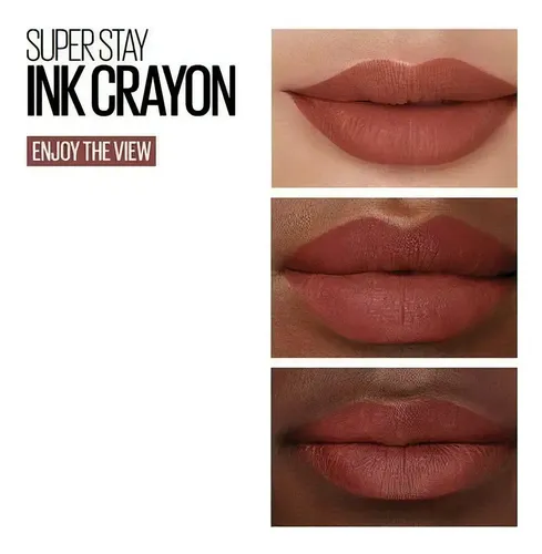 Labial Maybelline Super Stay Ink Crayon Mate Color Enjoy the view