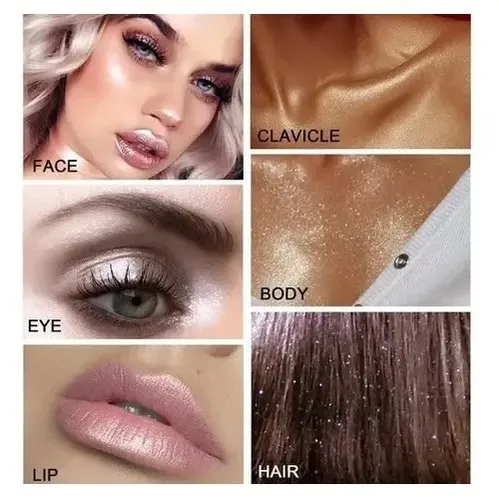 Polvo De Hadas Glitter X2 U Maquillaje Para Cuerpo/rostro