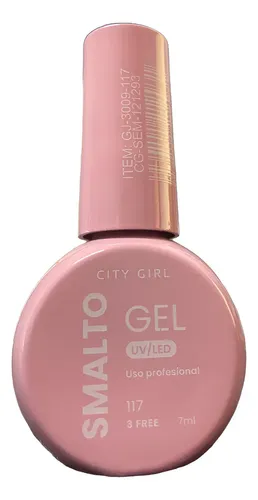 Esmalte De Uñas Profesional City Girl Smalto 7ml N117