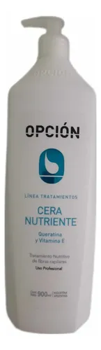 Cera Nutriente Opción Keratina Capilar Profesional 900 Ml