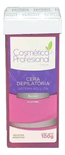 Cera Depilatoria Roll-on Suave 100grs Cosmética Profesional