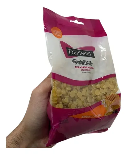 Cera Depilatoria Perlas Natural Con Miel Depimiel 400g