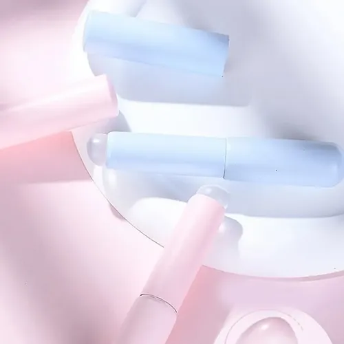 Set De 3 Brochas De Labios De Silicona Tapa Cepillo Flexible 3pcs