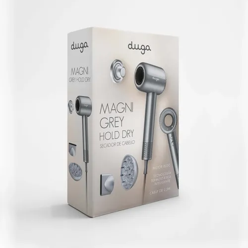 Secador De Pelo Duga Magni Gris 1900w