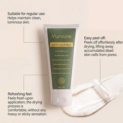 Mascarilla Facial Iluminadora Y Desgarradora De La Piel