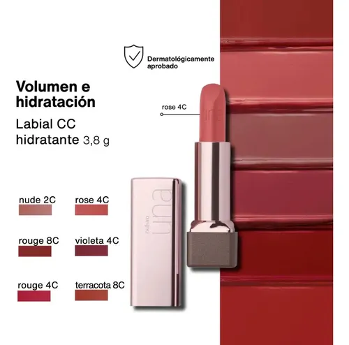 Labial Cc Hidratante Fps 25 Nude 2c Una 3,8 G