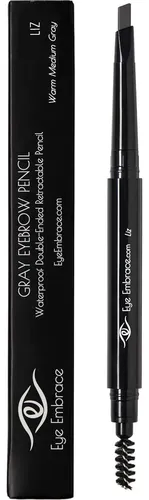 Lápiz De Cejas Eye Embrace Liz Gris Medio Waterproof