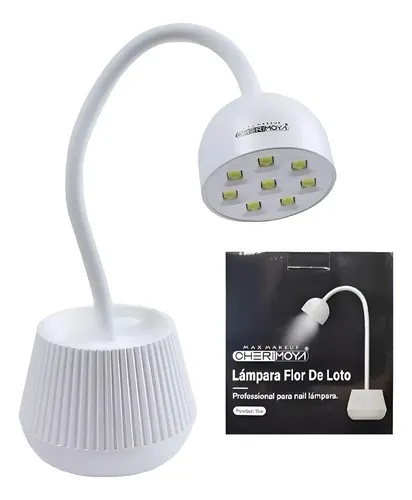 Cabina Lámpara Inalámbrica Flor De Loto 18w Cherimoya