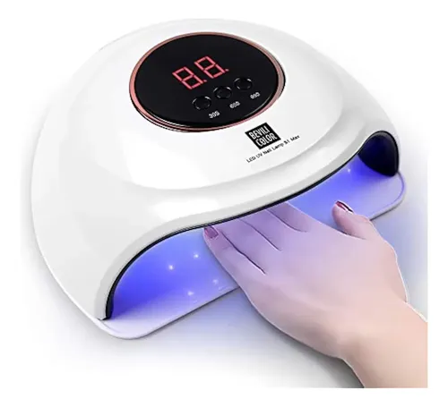 Lámpara De Uñas Led Uv De 72 W, Luz Uv Más Rápida