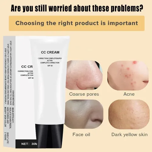 Cc Cream Correctora Tono Piel Madura Spf50 30 Ml Ivory