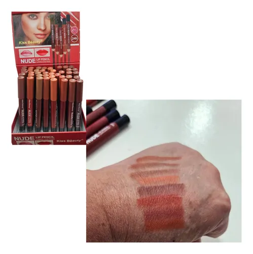 Delineadores Labiales Pack Tonos Tendencia X8 Espectacular