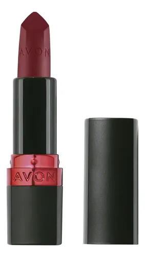 Avon Labial Lanzamiento Linea Ultra Color Ultra Matte |tati Vino Bordó