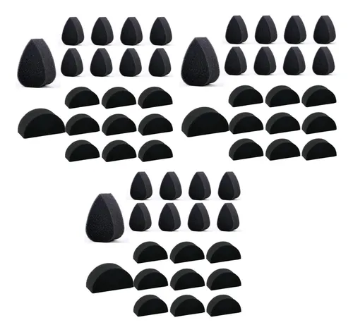 Esponjas De Pintura Facial Esponjas Negras De Alta Densidad