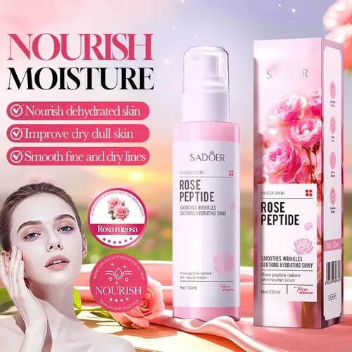 Loción De Rosas Polipéptido Rejuvenecedora, Nutritiva E Hidr