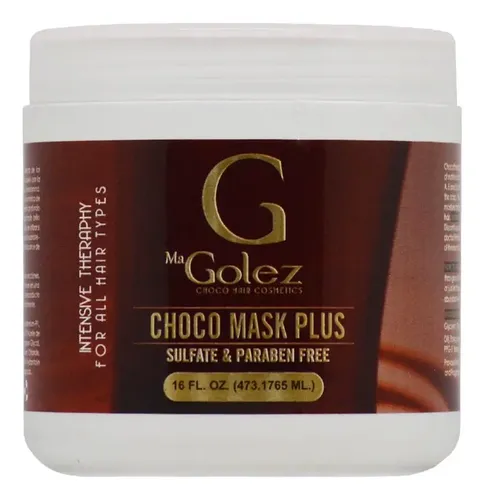 Mascarilla Para El Cabello Golez Choco Mask Plus 470 Ml Sin