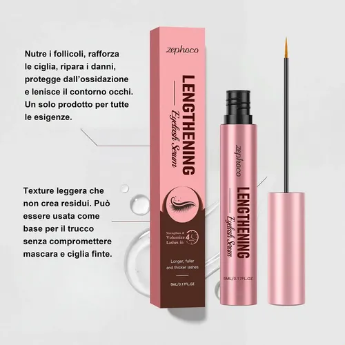 Máscara De Maquillaje De Pestañas, Revestimiento Suave, Lige