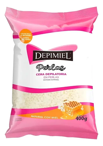 Cera Depilatoria Profesional Depimiel Natural X 400grs