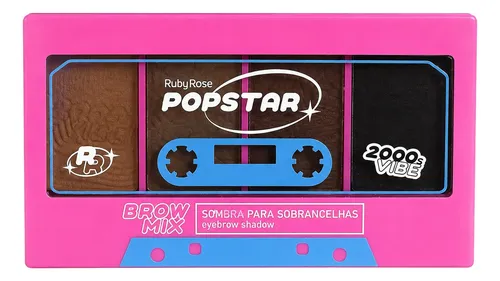 Paleta De Maquillaje Ruby Rose Pop Star Brow Mix 4 Tonos