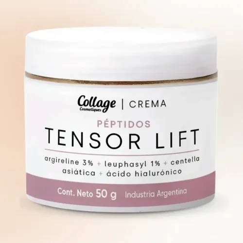 Crema Péptidos Tensor Lift Argireline3% Hialurónico Collage