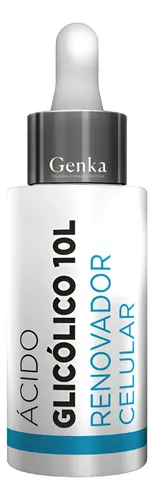 Acido Glicolico 10% Renovador Epidérmico Y Exfoliante Zine Todo Tipo De Piel Día/noche