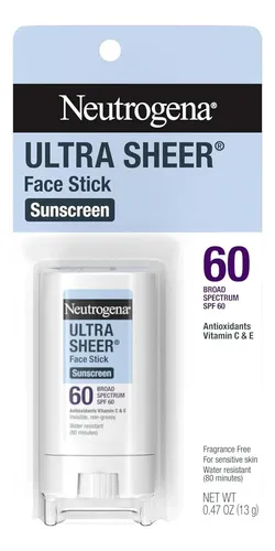 Protector Solar Facial Neutrogena Ultra Sheer Stick Spf 60