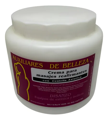 Crema Reafirmante Con Centella Asiática Auxiliares Belleza