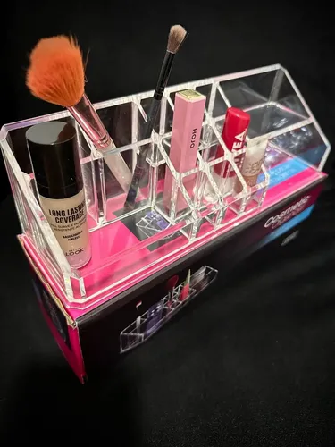 Organizador De Maquillajes De Acrilico 14 Secciones