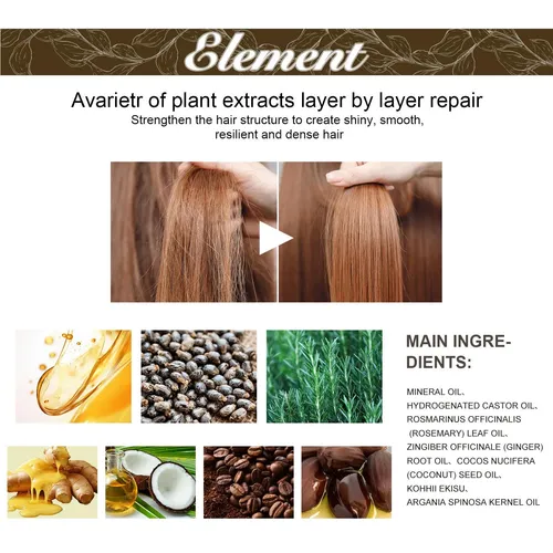 Aceite Capilar De Romero Para Un Cabello Suave, Sedoso Y Nut
