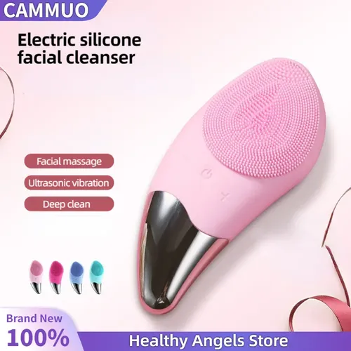 Cepillo Limpiador Ultrasónico Facial Eléctrico