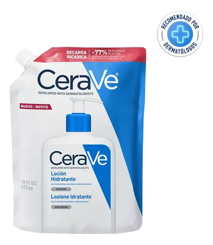 Cerave Loción Hidratante Piel Seca A Muy Seca Refill