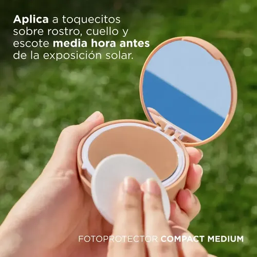 Fotoprotector Isdin Solar Facial Compact Medium Spf 50 Color