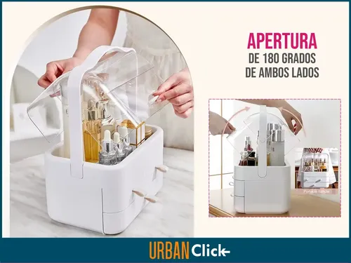 Organizador De Maquillaje Portatil Escritorio Porta Cosmetic