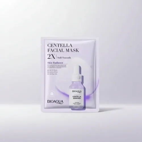 Bioaqua Mascarilla Facial Centella Colágeno Ácido Hialurónic Todo Tipo De Piel