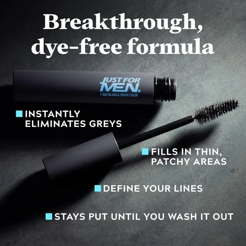 Ef1-day Black Gel For Beard And Eyebrows, Beard Colorhb Black