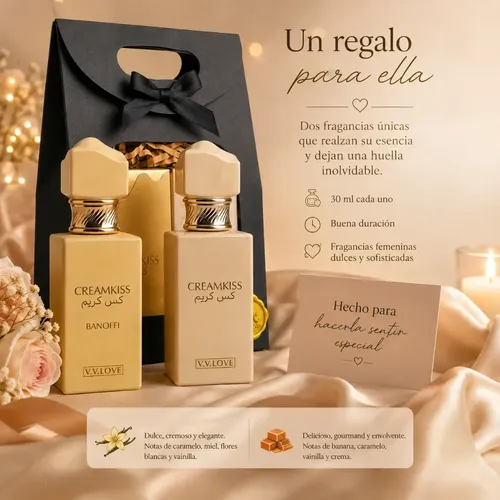 Set X2 Perfumes Árabes Mujer 30ml Edp Larga Duración Regalo