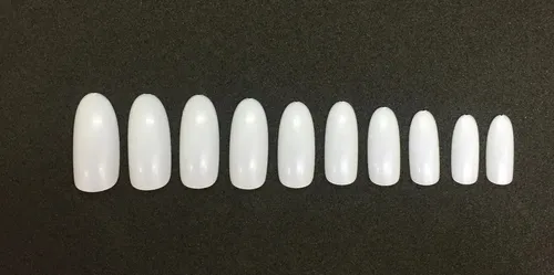 Uñas Postizas Tips X 100 Redondas Jessamy U2000