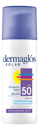 Dermaglos Protector Solar Facial Fluido Invisible Fps50 50ml