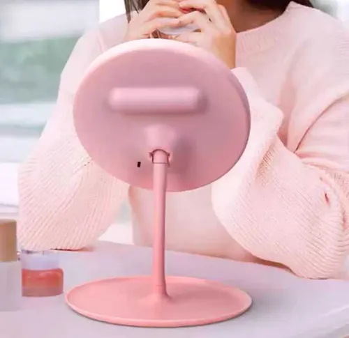 Espejo de Maquillaje Círculo Luz LED Beautifull 3 Temperaturas USB 30cm
