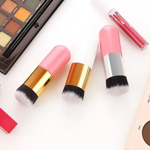 Brocha De Maquillaje Para Polvo Rubor Profesional