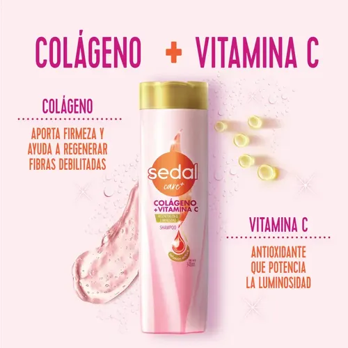 Acondicionador Sedal Colageno + Vitamina C X 650 Ml