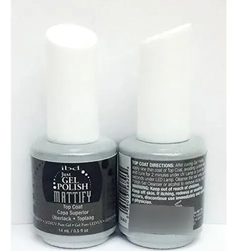 Capa Superior Mate Ibd Mattify Top Coat 0.5 Oz