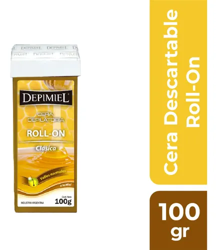 Cera Descartable Roll On Depimiel Clásica 100 Gr