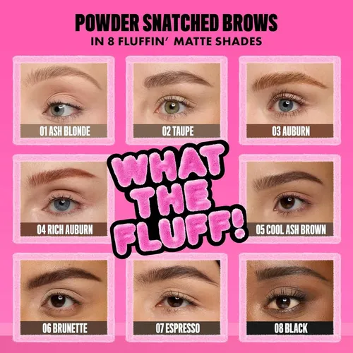 Delineador De Cejas En Polvo Nyx Fluff Y Snatch