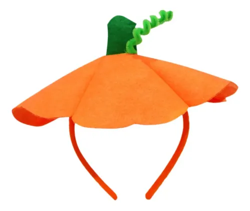 Diadema De Calabaza De Halloween Para Cosplay, Vid Verde