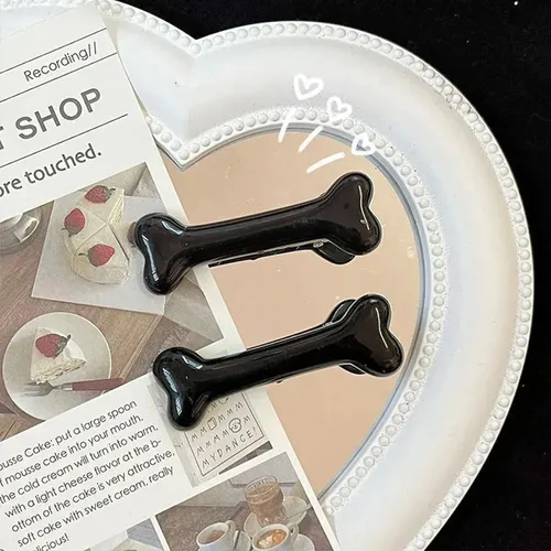 F* 8 Pinza Forma De Hueso Pasador Broche Accesorio Para