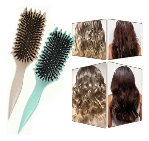 Cepillo Redondo For Cabello Rizado De 2 Piezas Dp Big &vm