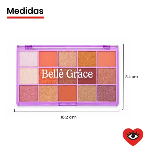 Paleta De Sombra De Ojos 15 Colores Maquillaje Veoquiero