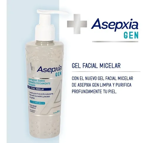 Asepxia – Gen Gel Facial – 200 Ml