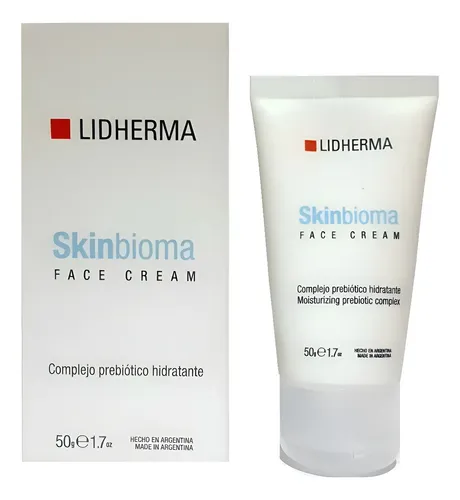 Lidherma Skinbioma Face Cream Hidratante Reparador Facial