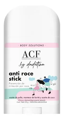 Acf Dadatina Anti Roce Stick Prevención Irritación Corporal